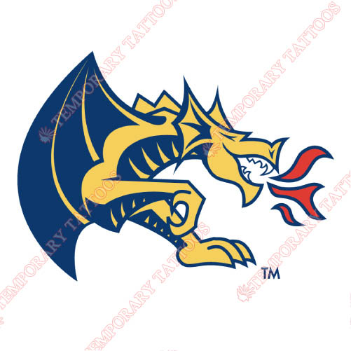 Drexel Dragons Customize Temporary Tattoos Stickers NO.4285